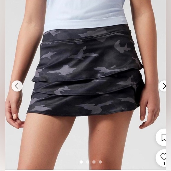 Athleta Other - Athleta Girl Camo Lux Swing Skort , size M/8-10